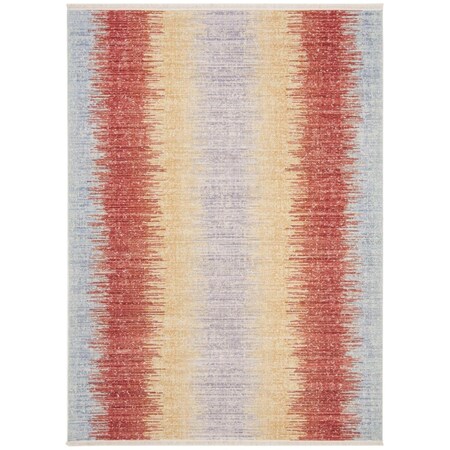 Safavieh 3 x 8 ft. Windsor Power-Loomed Rectangle Rug Yellow & Purple WDS304C-38